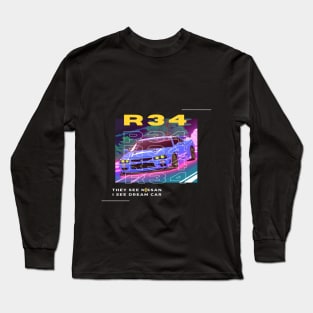 r34 Long Sleeve T-Shirt